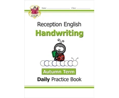 KNYGA Cgp Books Reception Handwriting Daily Practice Book: Autumn Term