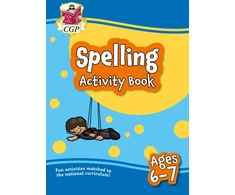 KNYGA Cgp Books Spelling Activity Book for Ages 6-7 (Year 2)
