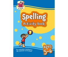 KNYGA Cgp Books Spelling Activity Book for Ages 5-6 (Year 1)