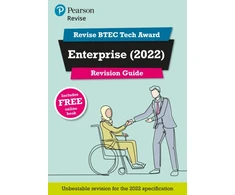 KNYGA Charlotte Bunn Pearson REVISE BTEC 2022 Tech Award Enterprise Revision Guide inc online edition - for 2026, 2027 exams