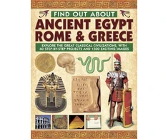 KNYGA Charlotte Hurdman Find Out About Ancient Egypt, Rome &amp; Greece