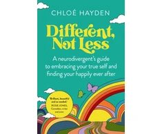 KNYGA Chloe Hayden Different, Not Less, A neurodivergent's guide to embracing your true self and finding your happily ever after