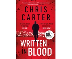 KNYGA Chris Carter Written in Blood, The Sunday Times Number One Bestseller