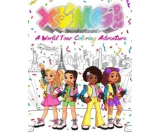 KNYGA Chris Ruz XOMG POP!, A World Tour Coloring Adventure