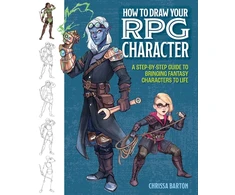 KNYGA Chrissa Barton How to Draw Your RPG Character