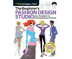 KNYGA Christopher Hart Beginner's Fashion Design Studio