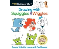 KNYGA Christopher Hart Drawing with Squiggles &amp; Wiggles