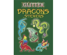 KNYGA Christy Shaffer Shaffer Christy Glitter Dragons Stickers