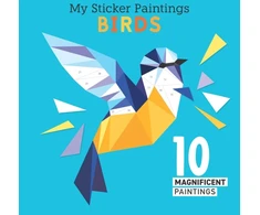 KNYGA Clorophyl Editions My Sticker Paintings: Birds, 10 Magnificent Paintings