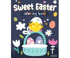 KNYGA Clorophyl Editions Sweet Easter Coloring Book
