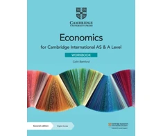 KNYGA Colin Bamford Cambridge International AS &amp; A Level Economics Workbook with Digital Access (2 Years)