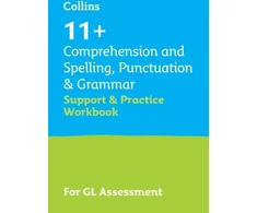 KNYGA Collins 11 11+ Comprehension and Spelling, Punctuation &amp; Grammar Support and Practice Workbook