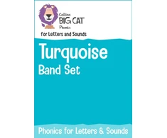 KNYGA Collins Big Cat Phonics for Letters and Sounds Turquoise Band Set