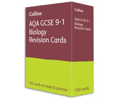 KNYGA Collins Collins Gcse AQA GCSE 9-1 Biology Revision Cards, Ideal for the 2026 and 2027 Exams