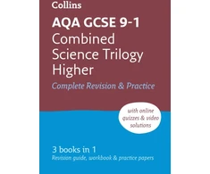 KNYGA Collins Collins Gcse Collins Gcse AQA GCSE 9-1 Combined Science Higher All-in-One Complete Revision and Practice: Ideal for the 2026 and 2027 Exams Includes Online Edition, Quizzes and Video Solutions