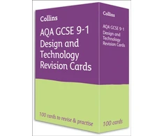 KNYGA Collins Collins Gcse AQA GCSE 9-1 Design &amp; Technology Revision Cards