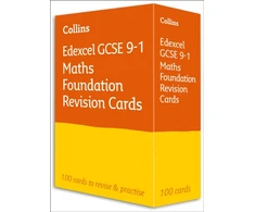 KNYGA Collins Collins Gcse Edexcel GCSE 9-1 Maths Foundation Revision Cards
