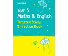 KNYGA Collins Collins Ks2 Year 3 Maths and English KS2 Targeted Study &amp; Practice Book, Ideal for Use at Home