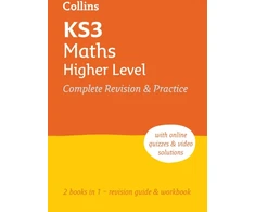 KNYGA Collins Collins Ks3 KS3 Maths Higher Level All-in-One Complete Revision and Practice, Ideal for Years 7, 8 and 9
