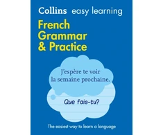 KNYGA Collins Dictionaries Easy Learning French Grammar and Practice, Trusted Support for Learning