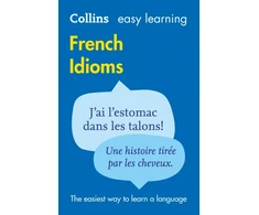 KNYGA Collins Dictionaries Easy Learning French Idioms, Trusted Support for Learning
