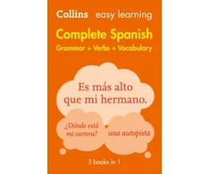 KNYGA Collins Dictionaries Easy Learning Spanish Complete Grammar, Verbs and Vocabulary (3 books in 1): Trusted Support for Learning