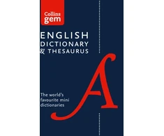KNYGA Collins Dictionaries English Gem Dictionary and Thesaurus: The World's Favourite Mini English Dictionary and Thesaurus