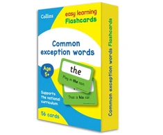 KNYGA Easy Common Exception Words Flashcards