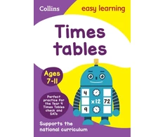 KNYGA Easy Times Tables Ages 7-11, Ideal for Home Learning