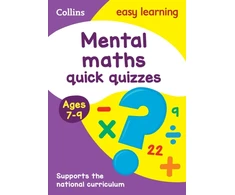 KNYGA Collins Easy Learning Mental Maths Quick Quizzes Ages 7-9