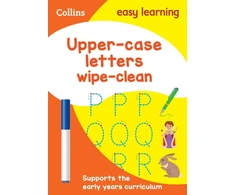 KNYGA Collins Easy Learning Upper Case Letters Age 3-5 Wipe Clean Activity Book
