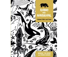 KNYGA Corien Oranje Rhino and Narwhal, Animal Hide and Seek