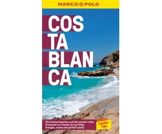 KNYGA Costa Blanca Marco Polo Pocket Travel Guide - with pull out map