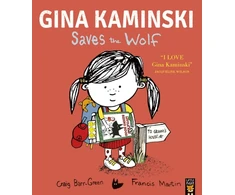 KNYGA Craig Barr Green Craig Barr Žalias Gina Kaminski Saves the Wolf