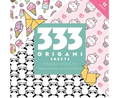 KNYGA Ct Publishing 333 Origami Sheets Kawaii Designs