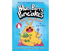 KNYGA Dan Abdo Mėlyna, Barry &amp; Pancakes, Beach Ball Bedlam - Shortlisted for the Week Junior Book Awards 2025