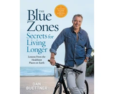 KNYGA Dan Buettner Mėlyna Zones Secrets for Living Longer, Lessons From the Healthiest Places on Earth