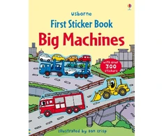 KNYGA Dan Crisp First Sticker Book Big Machines