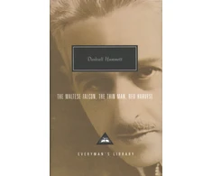KNYGA Dashiell Hammett Maltese Falcon, The Thin Man, Raudona Harvest