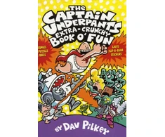 KNYGA Dav Pilkey Captain Underpants' Extra-Crunchy Book O'Fun!