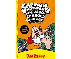 KNYGA Dav Pilkey Captain Underpants: Two Turbo-Charged Novels in One (Full Colour!)