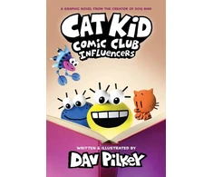 KNYGA Dav Pilkey Cat Kid Comic Club 5: Influencers: from the creator of Dog Man