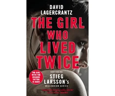 KNYGA David Lagercrantz Girl Who Lived Twice