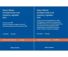 KNYGA David Milman Sealy &amp; Milman: Annotated Guide to the Insolvency Legislation 2022