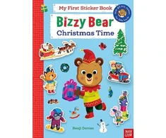 KNYGA Davies Benji Ills Bizzy Bear: My First Sticker Book: Christmas Time