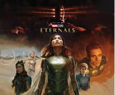 KNYGA Davies Paul Marvel Studios' Eternals: The Art Of The Movie