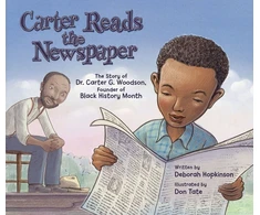 KNYGA Deborah Hopkinson Carter Reads the Newspaper