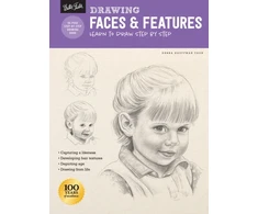 KNYGA Debra Kauffman Yaun Drawing: Faces &amp; Features, Learn to draw step by step