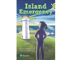 KNYGA Diana Noonan Bug Club Lime Plus B Island Emergency