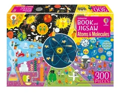 KNYGA Dickins Rosie Usborne Book and Jigsaw Atoms and Molecules